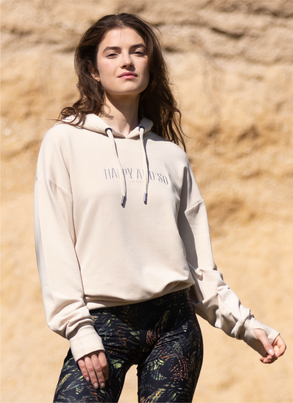 SWEAT CAPUCHE MODAL RECYCLE BISCUIT - 图片 2